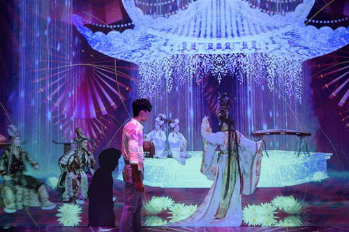 Creating high-tech theater performances.